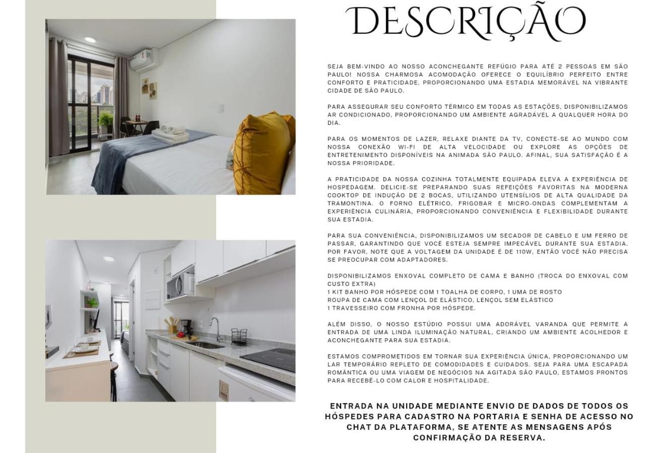 Apartamento Easy Star - Aconchego E Praticidade, Prox Ao Metro - Et01h São Paulo